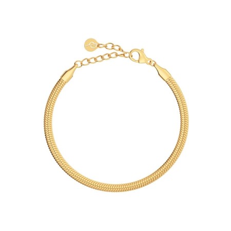 HERRINGBONE BRACLET GOLD