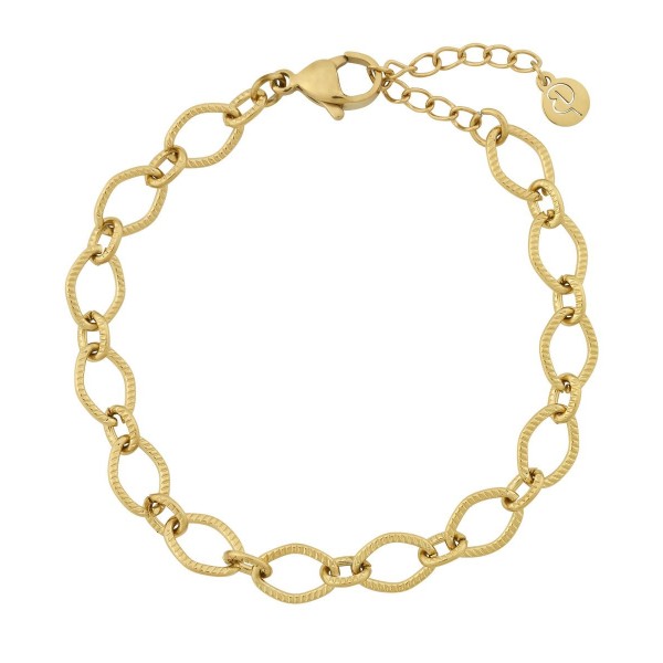 CARREAU CHAIN BRACLET GOLD