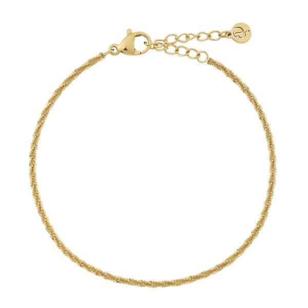 TINSEL THIN BRACELET GOLD